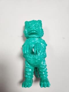 ガラモン グリーン ミニ ソフビ ブルマァク マーミット ベアモデル