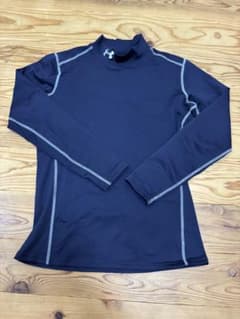 Under Armour YLG FITTED アンダーシャツ ネイビーのサムネイル