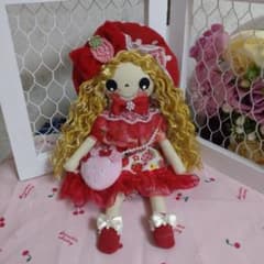 カントリードール（チェック柄・いちご柄）のサムネイル