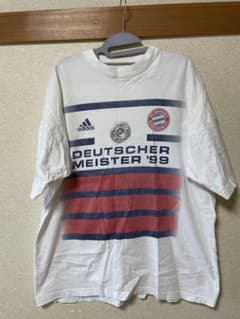 90s adidas バイエルンミュンヘン 優勝記念Tシャツ 1999 XLのサムネイル