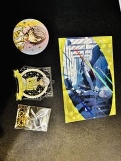 プロセカ　日野森志歩　缶バッジ各種、アクリルキーホルダー　まとめ売り プロセカ日野森志歩 5th缶バッジ＆アクリルキーホルダー＆アニメイト