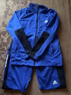 adidas 青 ジャージ 160のサムネイル