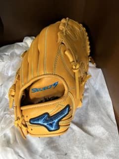 Mizuno Select 9 少年軟式グローブ 黄色　右投用のサムネイル