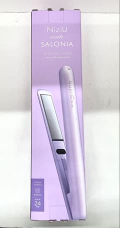 SALONIA ストレートアイロン 24mm NiziUコラボ - メルカリ