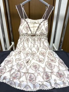 ✽未使用品✽ axes femme花柄ワンピースクラシカルレース ティアード 春のサムネイル