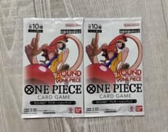【未開封】ラウンドワン ワンピースカード プロモパック 2パックのサムネイル
