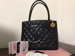 CHANEL シャネル 復刻トート　キャビアスキンのサムネイル