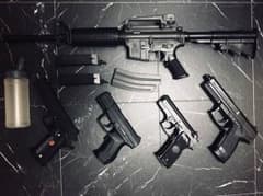 とってもお得！サバイバルゲーム銃セットのサムネイル