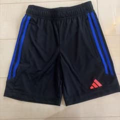 adidas AEROREADY 半ズボン 黒/青のサムネイル