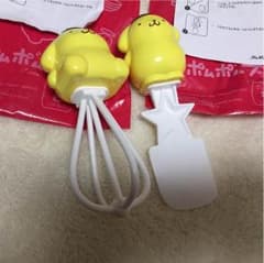 マクドナルド ハッピーセット ポムポムプリン①泡立て器 ヘラ 未使用のサムネイル