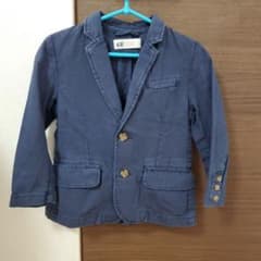 H&M ネイビー ブレザー風ジャケット EUR 98のサムネイル
