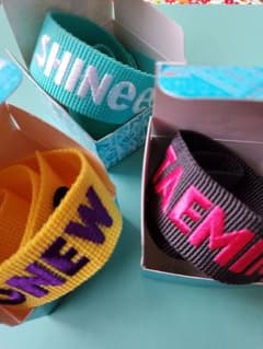 SHINee　ネームタグ　FIVEツアー　オニュ　テミンのサムネイル