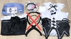 Re:ゼロから始める異世界生活 レムコスプレ衣装M ウィッグ付き フルセットのサムネイル