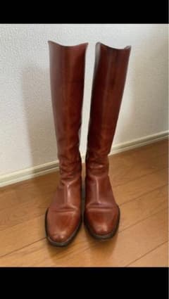 サルトル バックベルト ロングブーツ ジョッキーブーツ 23.5のサムネイル