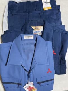 最終値下げ)三菱　作業着　Mサイズ　まとめ売りのサムネイル