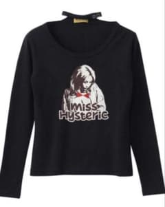 ヒステリックグラマー　チョーカー付ロンT ヒスガール　チビT 長袖 チビTシャツ チョーカー付き ヒステリックグラマー｜Yahoo!フリマ