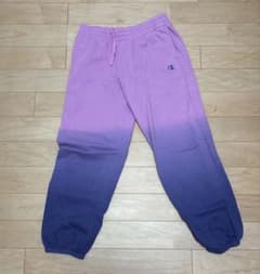 Champion スウェットパンツ グラデーション パープル Mのサムネイル