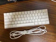 RK61 ゲーミングキーボード ホワイト 赤軸のサムネイル