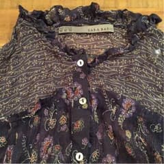 ZARA！シースルーシャツのサムネイル