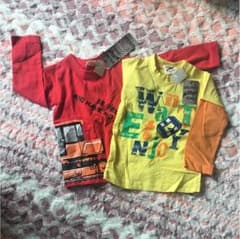 新品タグ付き Tシャツ 2枚セット 90cmのサムネイル