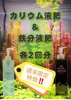 カリウム&鉄分 液肥各500ml 各2回分のサムネイル