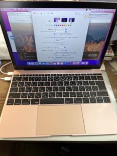 MacBook Retina 12インチ 軽い バッテリーOK ローズゴールド - メルカリ