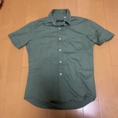 短丈FREAK'S STORE 半袖シャツ オリーブ SMALLのサムネイル