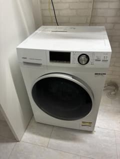 AQUA AQW-FV800E(W)ドラム式洗濯機 (8kg・左開き) ホワイト - メルカリ