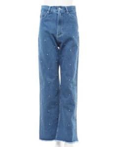 INGNI ビジュー付デニムパンツ 新品未使用タグ付きのサムネイル