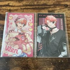 にじさんじ ぎゃうるふ チェキ カード ノーマル N 赤城ウェン セット