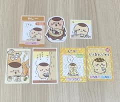 ちいかわ くりまんじゅう ステッカー カードセットのサムネイル