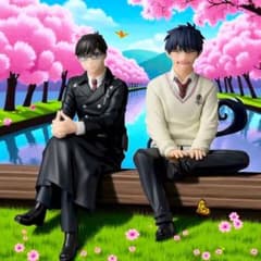 신품 미개봉 2점 세트 푸른 禓魔師 시마네 케이메이 결사편 쵸코세세 프리미엄 피규어