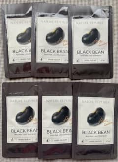 ネイチャーリパブリック ブラックビーン シャンプー10ml×6袋のサムネイル