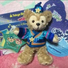 ダッフィー ☆ 七夕 彦星 ぬいぐるみバッチのサムネイル
