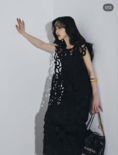 ANDREA & Co. 【AUBREY】 レースレイヤードワンピース 新品 - メルカリ