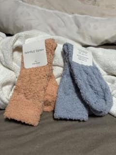 RAMBLE DIARY ファジーソックス 2足セットのサムネイル