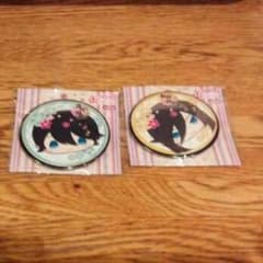 もちもち缶バッジ　堀川国広＆和泉守兼定①のサムネイル