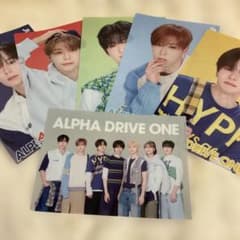 로손 한정 ALPHA DRIVE ONE ALD1 클리어 파일 6장