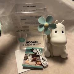 ムーミン　ミニ扇風機　未使用　宝島社のサムネイル