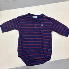 POLO ベビー ロンパース ボーダー柄のサムネイル