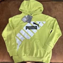 PUMA ライムグリーン パーカー 140のサムネイル