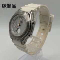 稼働品　美品　腕時計　CASIOカシオ レディース　ソーラー電波のサムネイル