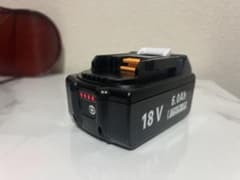 18V 6.04Ah バッテリー LEDインジケーター付きのサムネイル