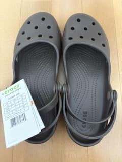 クロックス カリン メリージェーン W8 ブラウン 24cm 新品