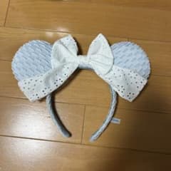 東京ディズニーリゾート カチューシャ 水色 ホワイトのサムネイル