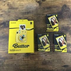 FUJIFILM instax mini 11 BTS チェキ Butterのサムネイル