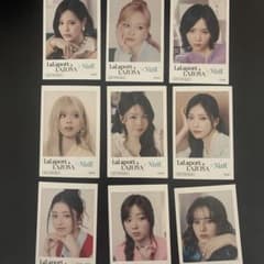 NiziU LaLaport LAZONA コラボ トレカ 9枚セットのサムネイル