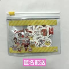 BTS TinyTAN MICDROP 플레이크 씰 슬라이드 파우치