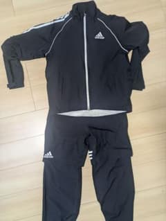 e*7様 adidas レインウェア 上下セット Mサイズのサムネイル