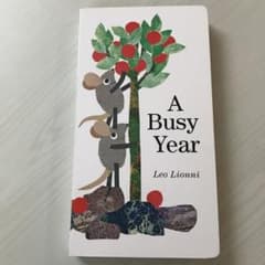 No.8 英語絵本　洋書絵本　絵本　英語　本　読み聞かせ　a busy yearのサムネイル